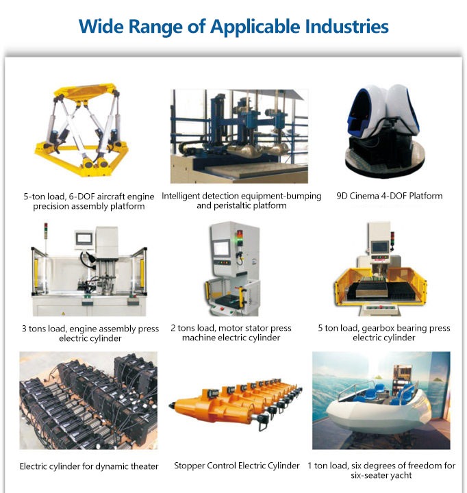 industrial automation electric cylinders