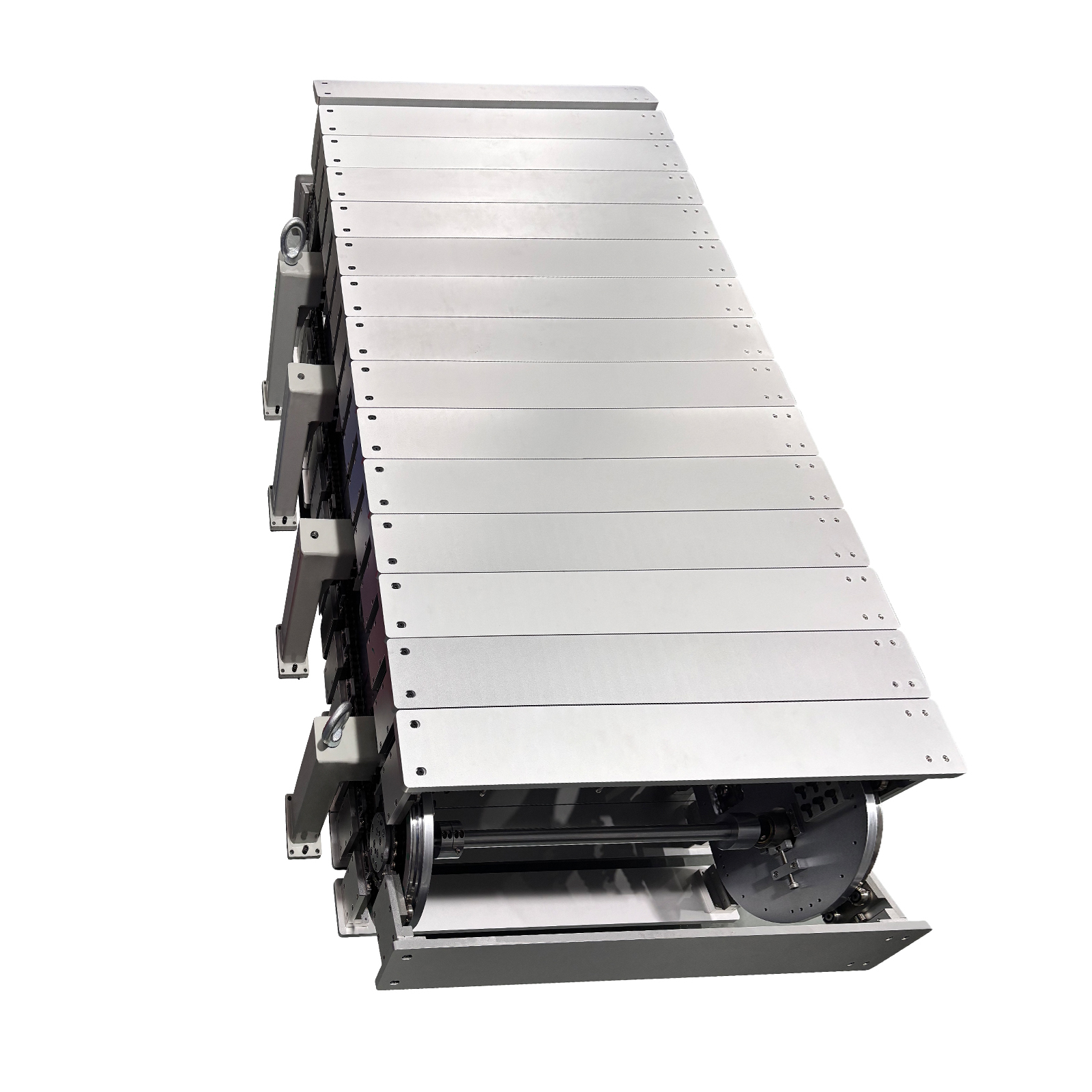 High Precision Indexing Chian Circular Conveyor Vertical Double Guide Rail for Automation Assembly Line
